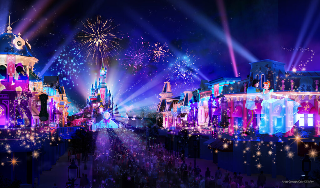 Disneyland Paris dévoile son nouveau spectacle nocturne emblématique et immersif