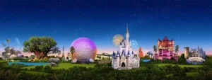 Les 4 parcs de Walt Disney World Resort.