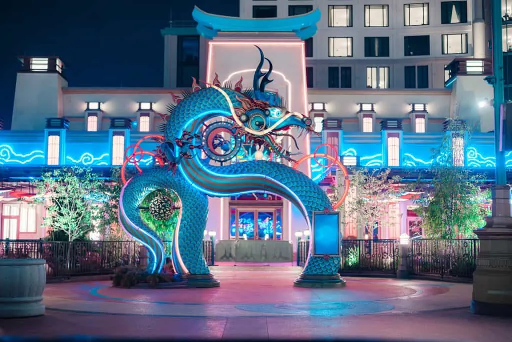 The Blue Dragon Pan-Asian Restaurant : une immersion dans les rues d'Asie